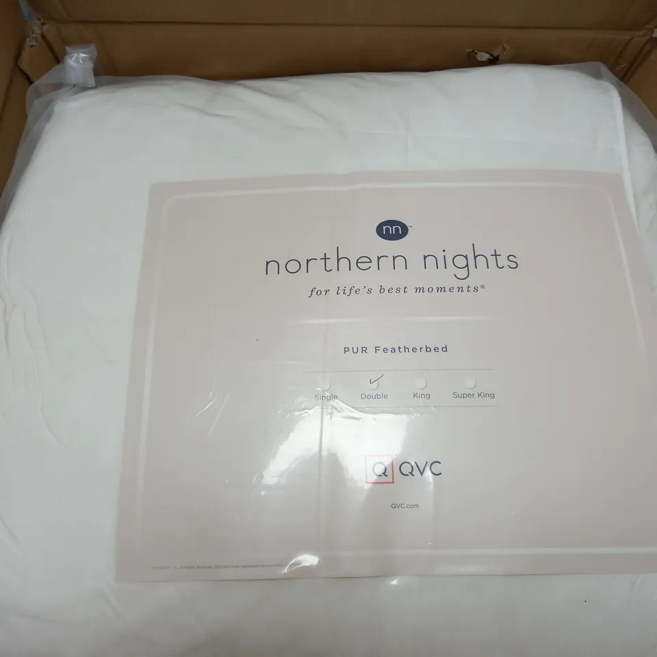 PUR FEATHER BY NORTHERN NIGHTS EXTRA DEEP FEATHERBED 