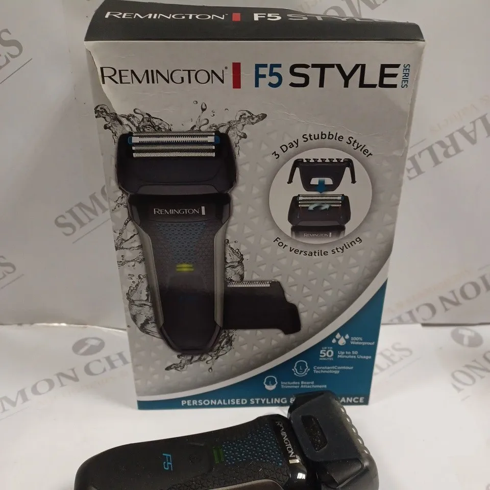 BOXED REMINGTON F5 STYLE SERIES CORDLESS SHAVER 