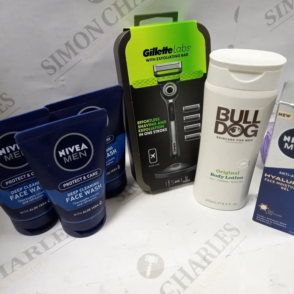 MEN'S SKINCARE PRODUCTS 6 ITEMS 