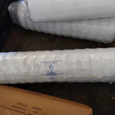 QUALITY BAGGED AND ROLLED 5' SERENITY HYBRID COIL AND MEMORY FOAM MATTRESS 