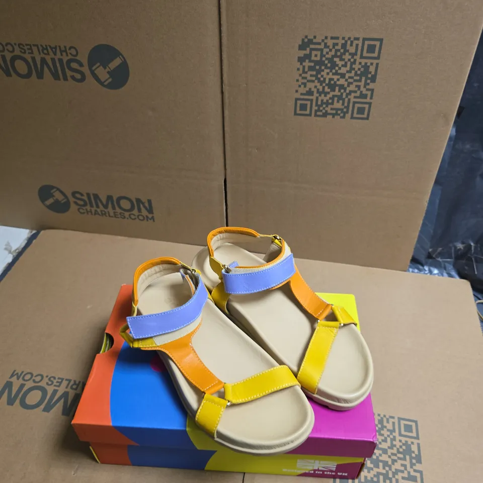 ADESSO SANDALS – MULTICOLOUR STRAPS UK 6