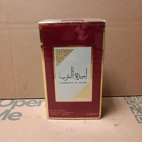 BOXED AND SEALED AMEERAT AL ARAB EAU DE PARFUM 100ML