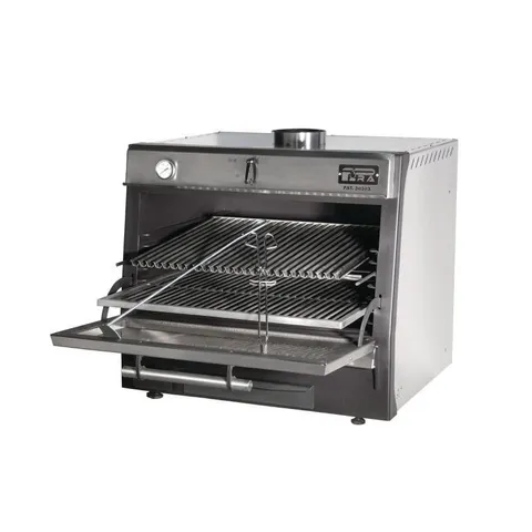 BRAND NEW BOXED PIRA 90 LUX STAINLESS STEEL CHARCOAL OVEN - GP553