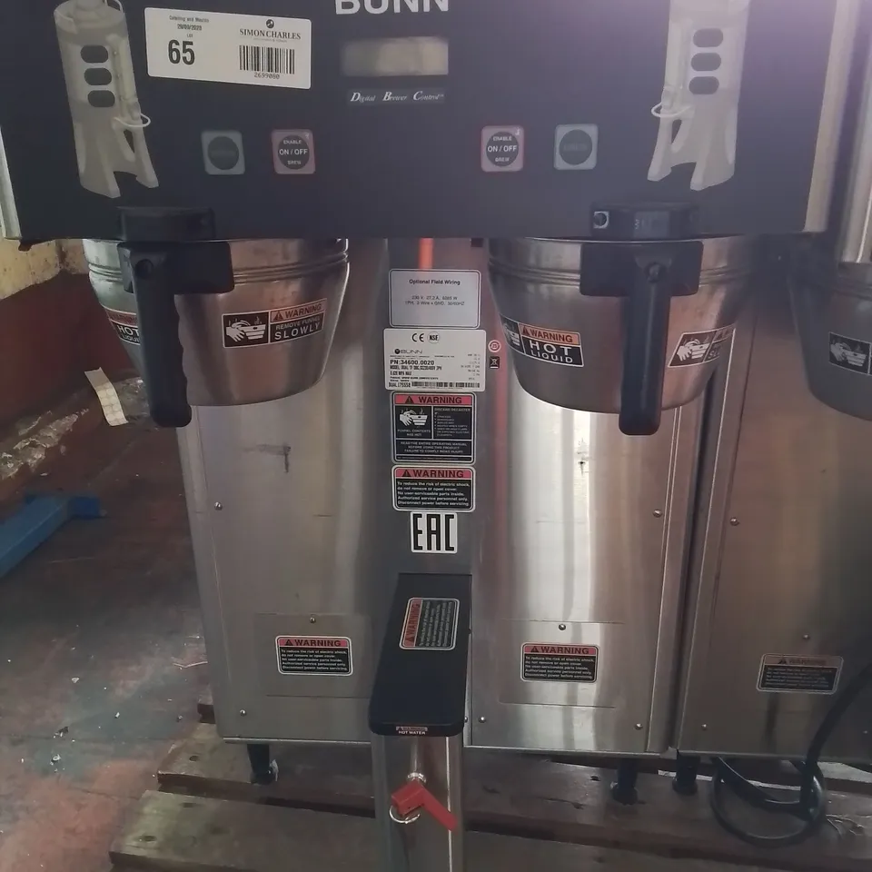 BUNN DUAL TF COMMERCIAL COFFEE BREWER
