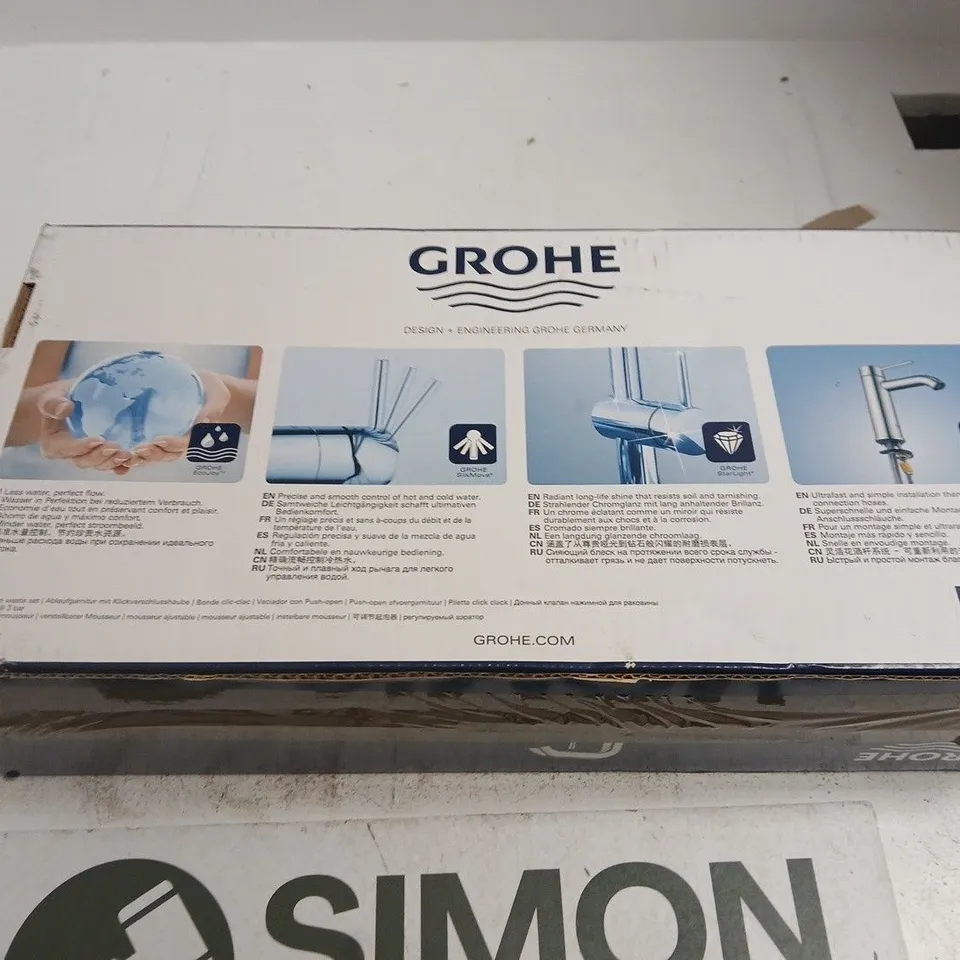 GROHE ESSENCE KITCHEN TAP – MONOBLOC MIXER, CHROME