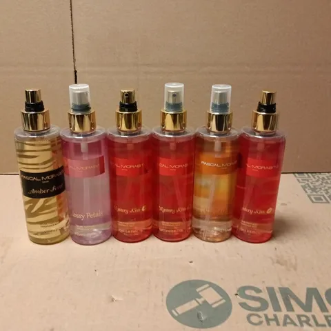 LOT OF 6 PASCAL MORABITO 200ML FRAGRANCE MISTS