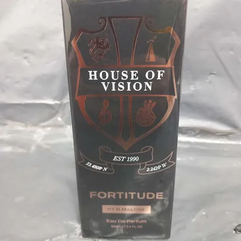 BOXED AND SEALED HOUSE OF VISION FORTITUDE BY B.MALONE EAU DE PARFUM 100ML