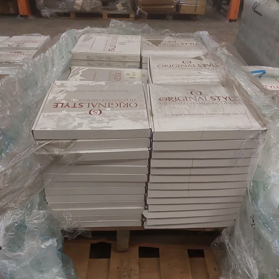 PALLET CONTAINING APPROXIMATELY 455x BRAND NEW MOSAIC TILES