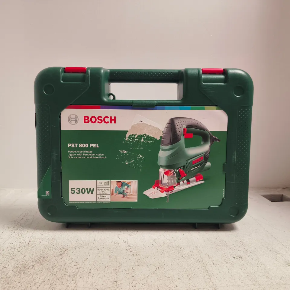 BOSCH PST 800 PEL JIG SAW – CASE INCLUDED