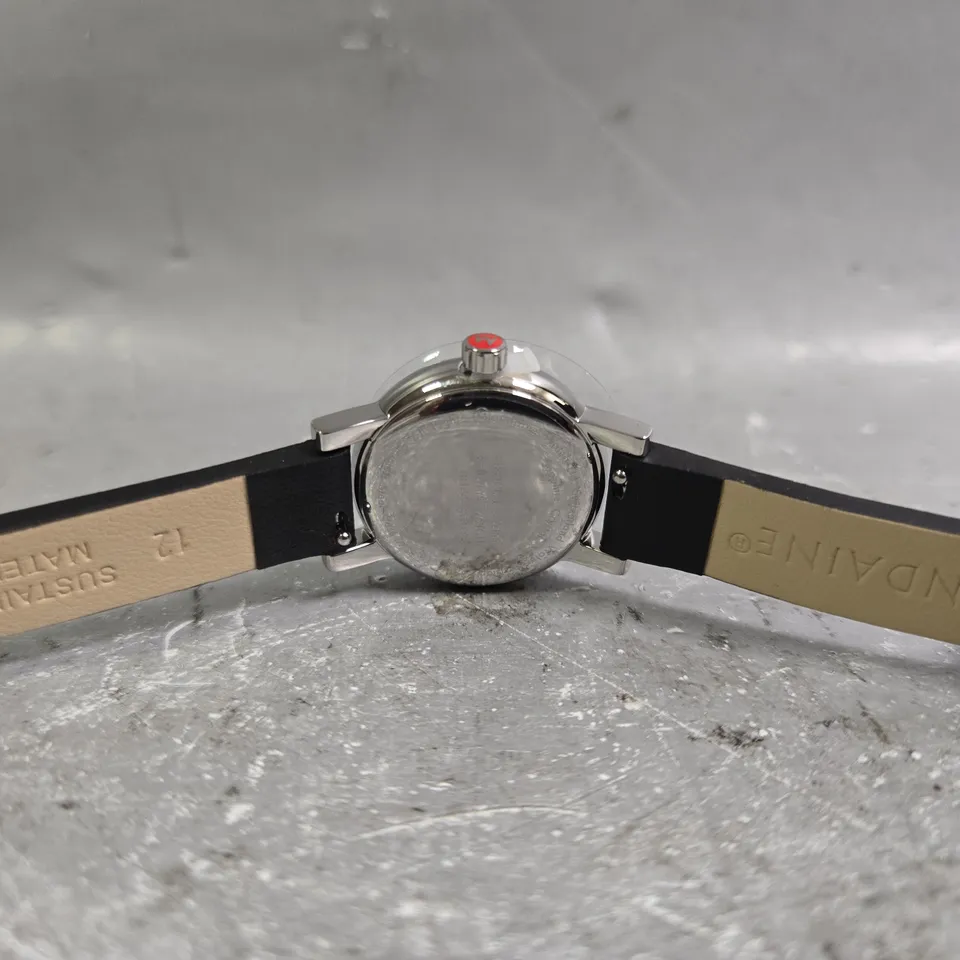 MONDAINE THIN STRAP WATCH