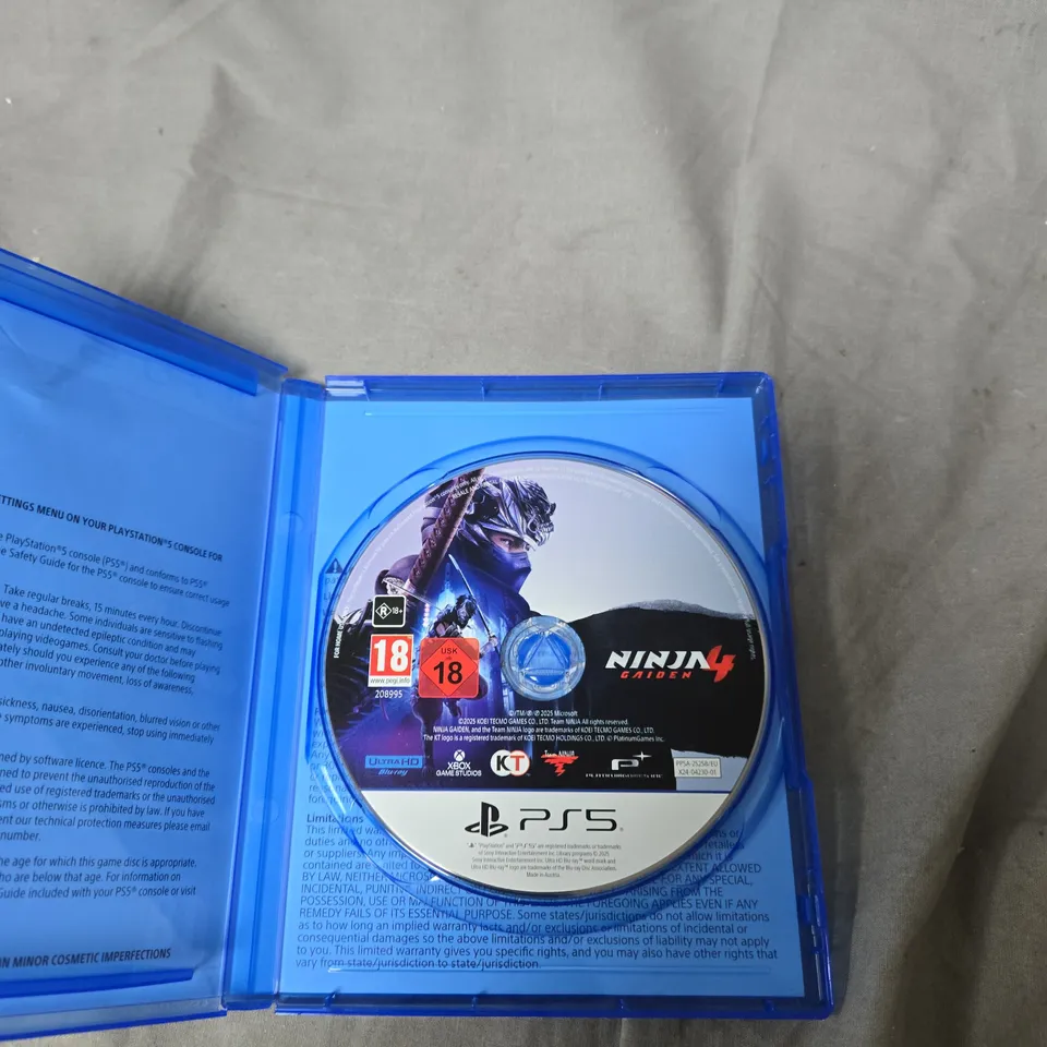 NINJA GAIDEN 4 (PS5) 