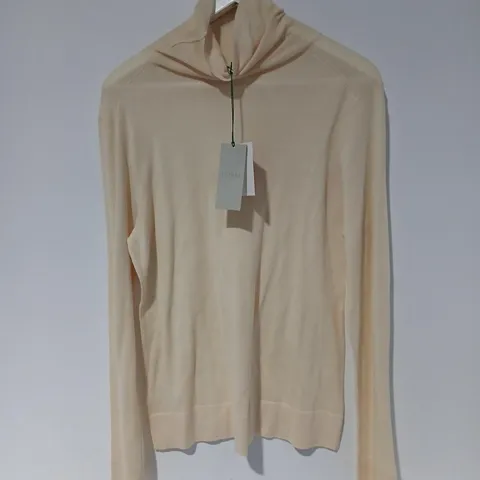 HOBBS LONDON LARA ROLL NECK – IVORY, UK 16