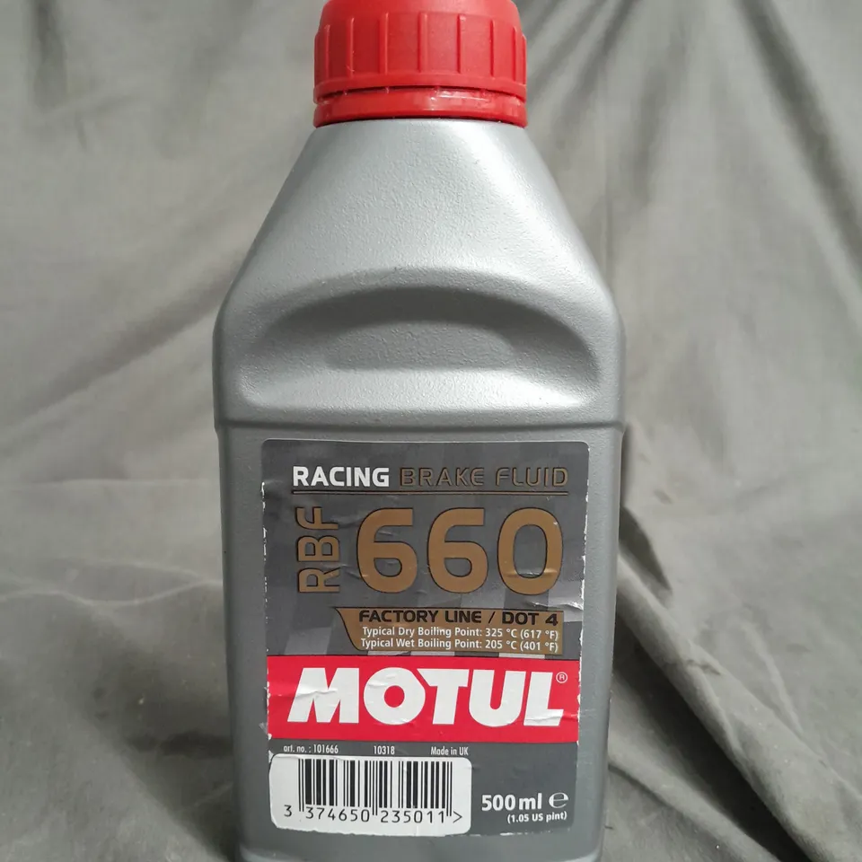 MOTUL 660 RBF RACING BRAKE FLUID 500ML / COLLECTION ONLY 