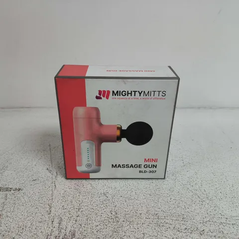 BOXED MIGHTYMITTS MINI MASSAGE GUN (BLD-307)