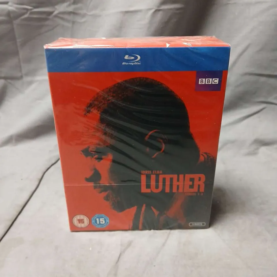 SEALED LUTHER: SERIES 1-3 BLU-RAY BOX SET – IDRIS ELBA (BBC)