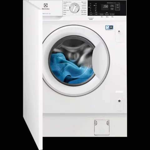ELECTROLUX INTEGRATED WASHING MACHINE 7KG 1200RPM WHITE MODEL E772F402BI