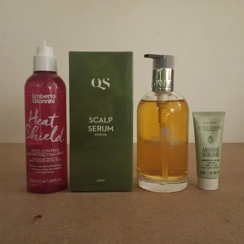 APPROXIMATELY 10 ASSORTED COSMETIC ITEMS TO INCLUDE UMBERTO GIANNINI, MOLTON BROWN, ETC - COLLECTION ONLY