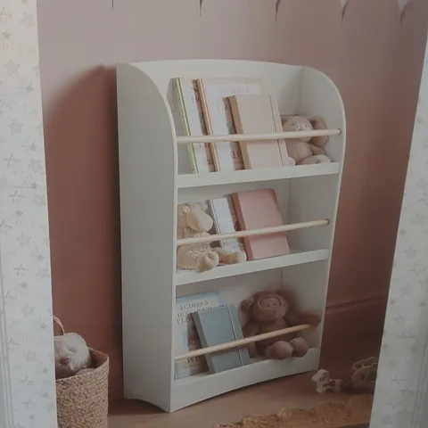 BOXED HAILEE BOOKCASE - OFF WHITE