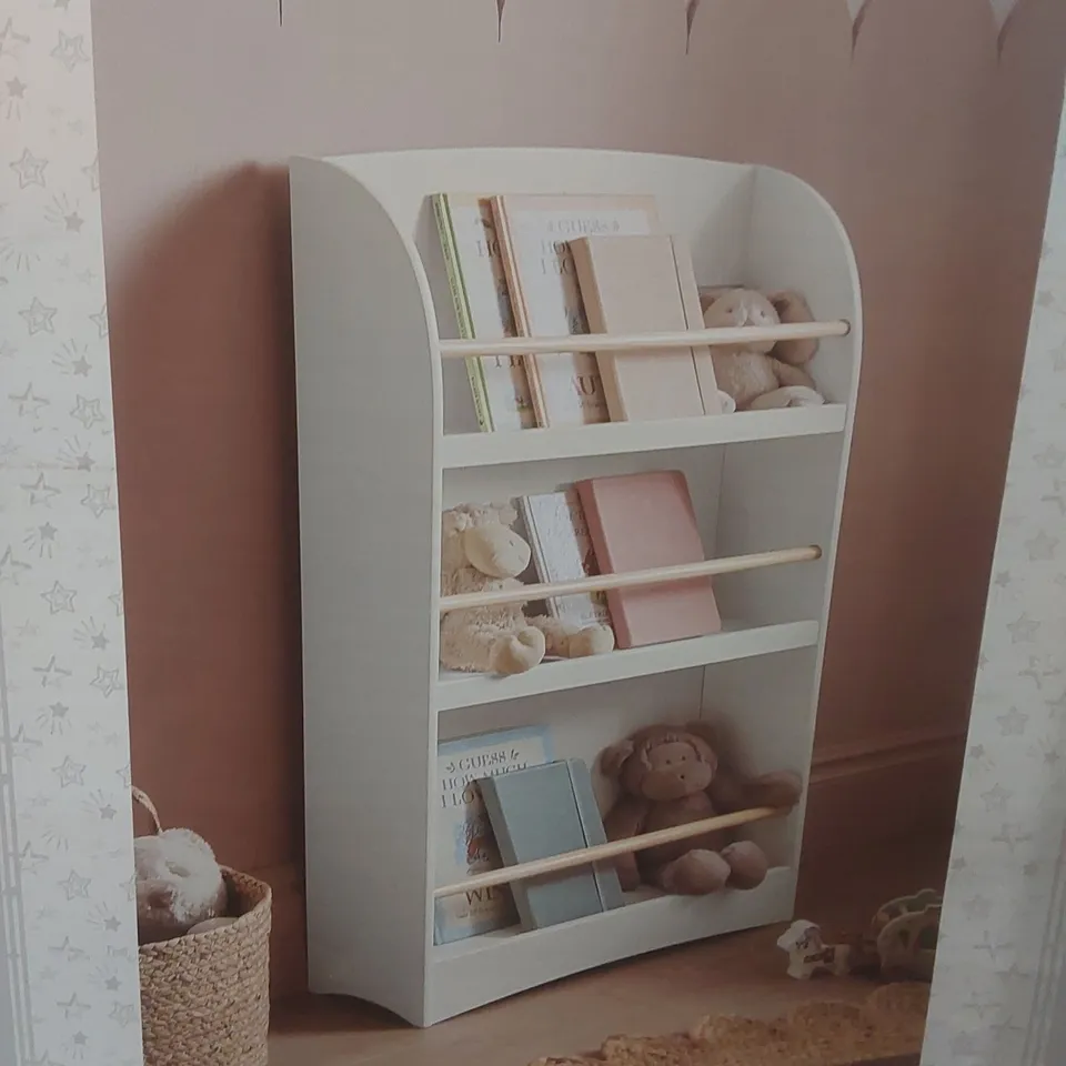 BOXED HAILEE BOOKCASE - OFF WHITE