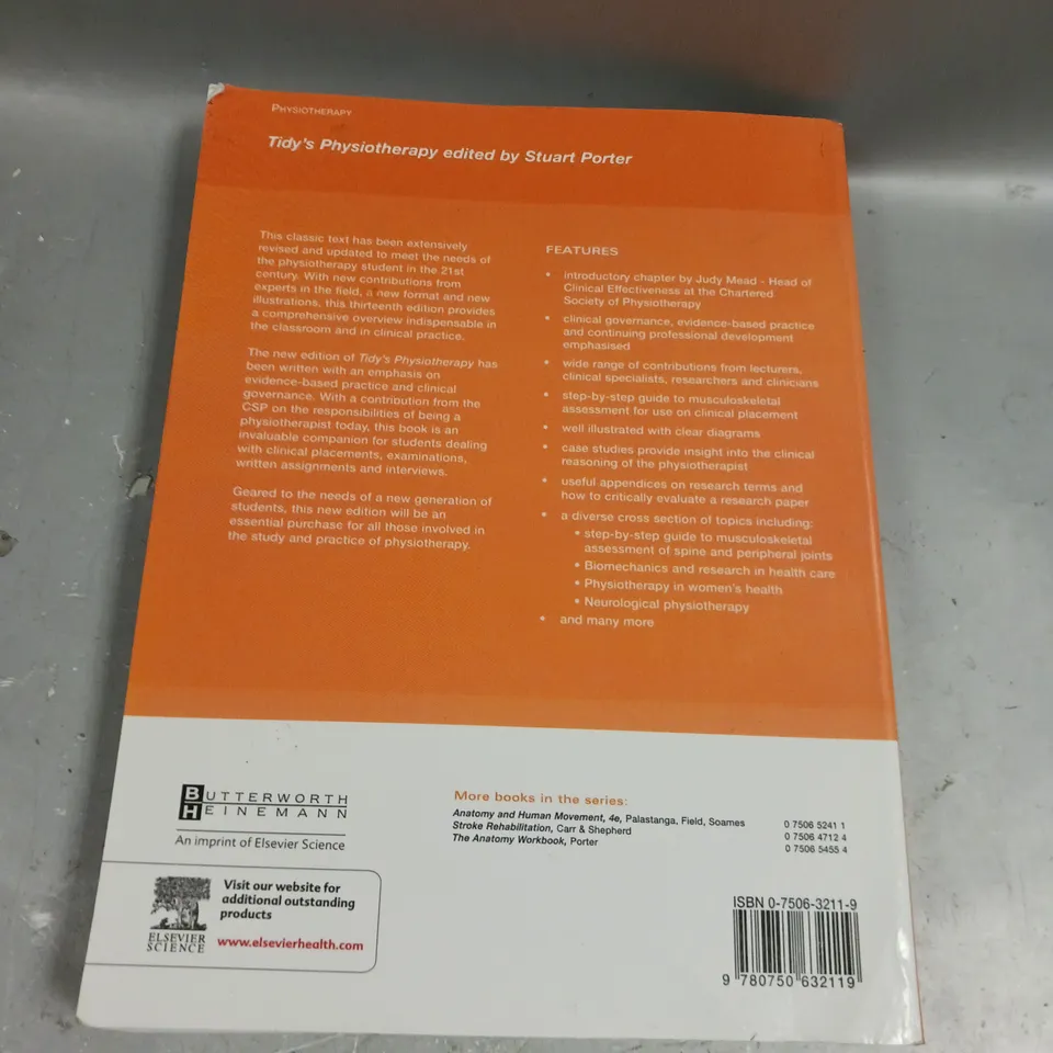 TIDY'S PHYSIOTHERAPY - 13TH EDITION 