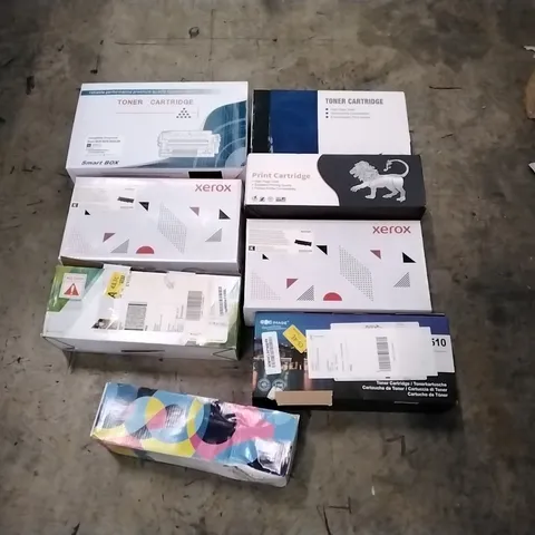PALLET TO CONTAIN A LARGE QUANTITY OF INK TONER CARTRIDGES // BRANDS, COLOURS AND MODELS MAY VARY