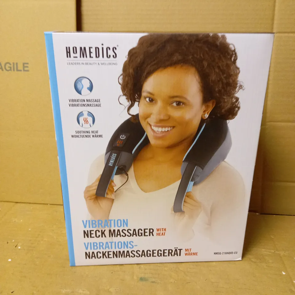 HOMEDICS VIBRATION NECK MASSAGER WITH HEAT 
