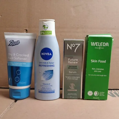 APPROXIMATELY 20 ASSORTED COSMETIC ITEMS TO INCLUDE WELEDA, NIVEA, ETC - COLLECTION ONLY