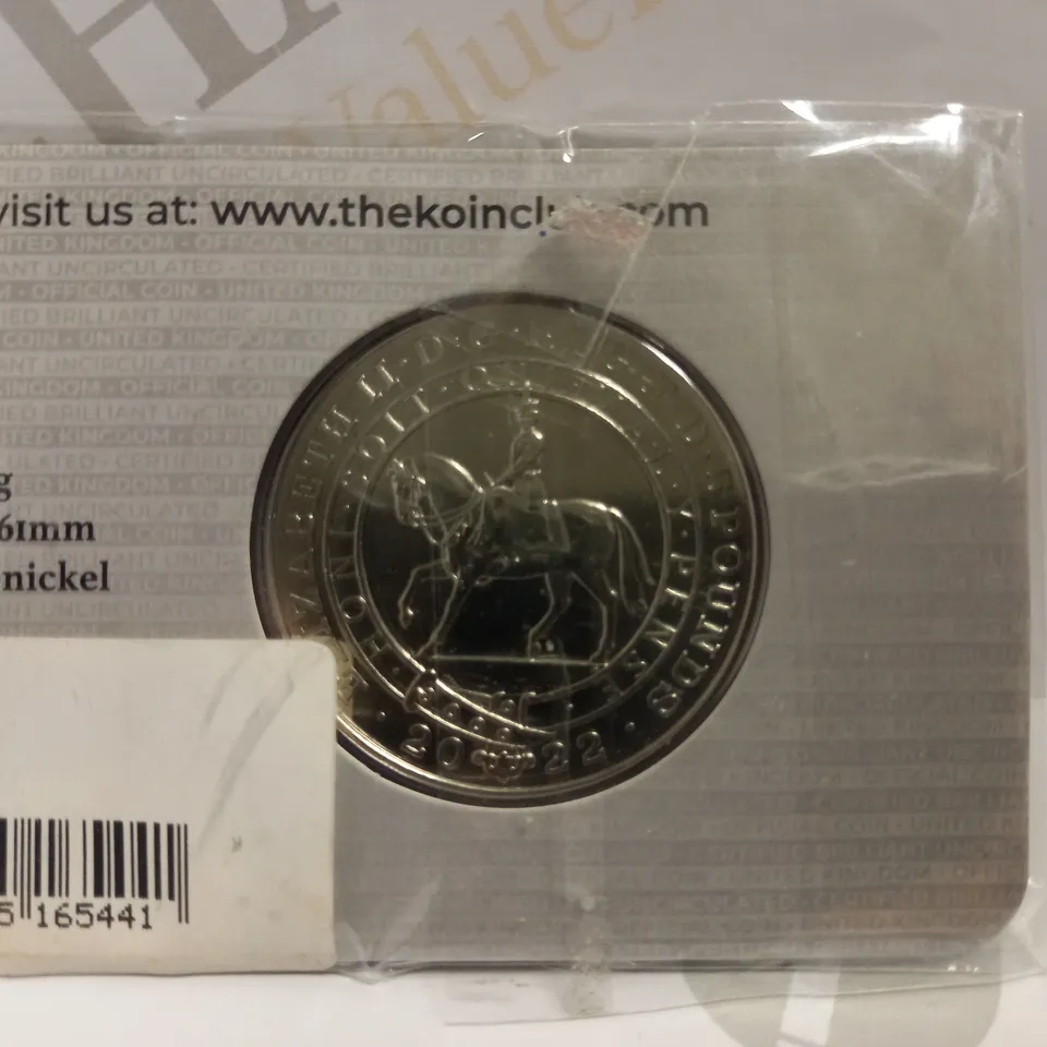 THE KOIN CLUB £5 PLATINUM JUBILEE COIN