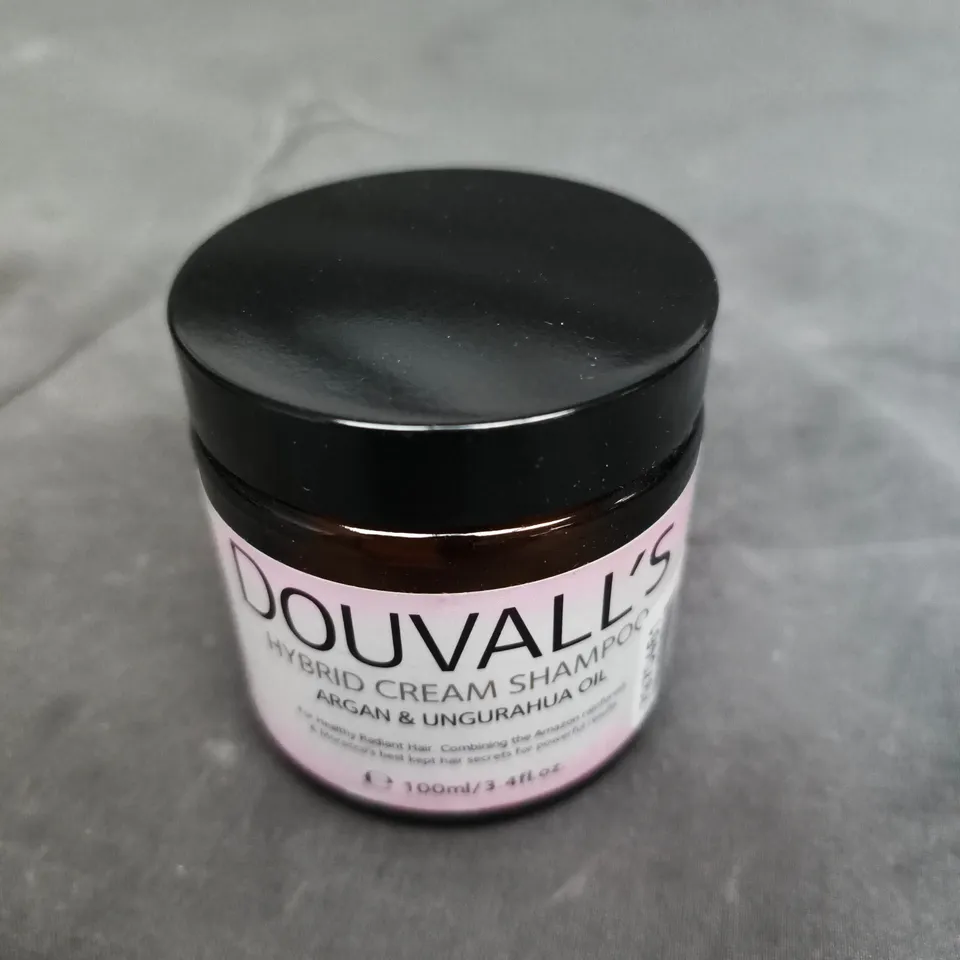 DOUVALL'S HYBRID CREAM SHAMPOO – ARGAN & UNGURAHUA OIL (100 ML)