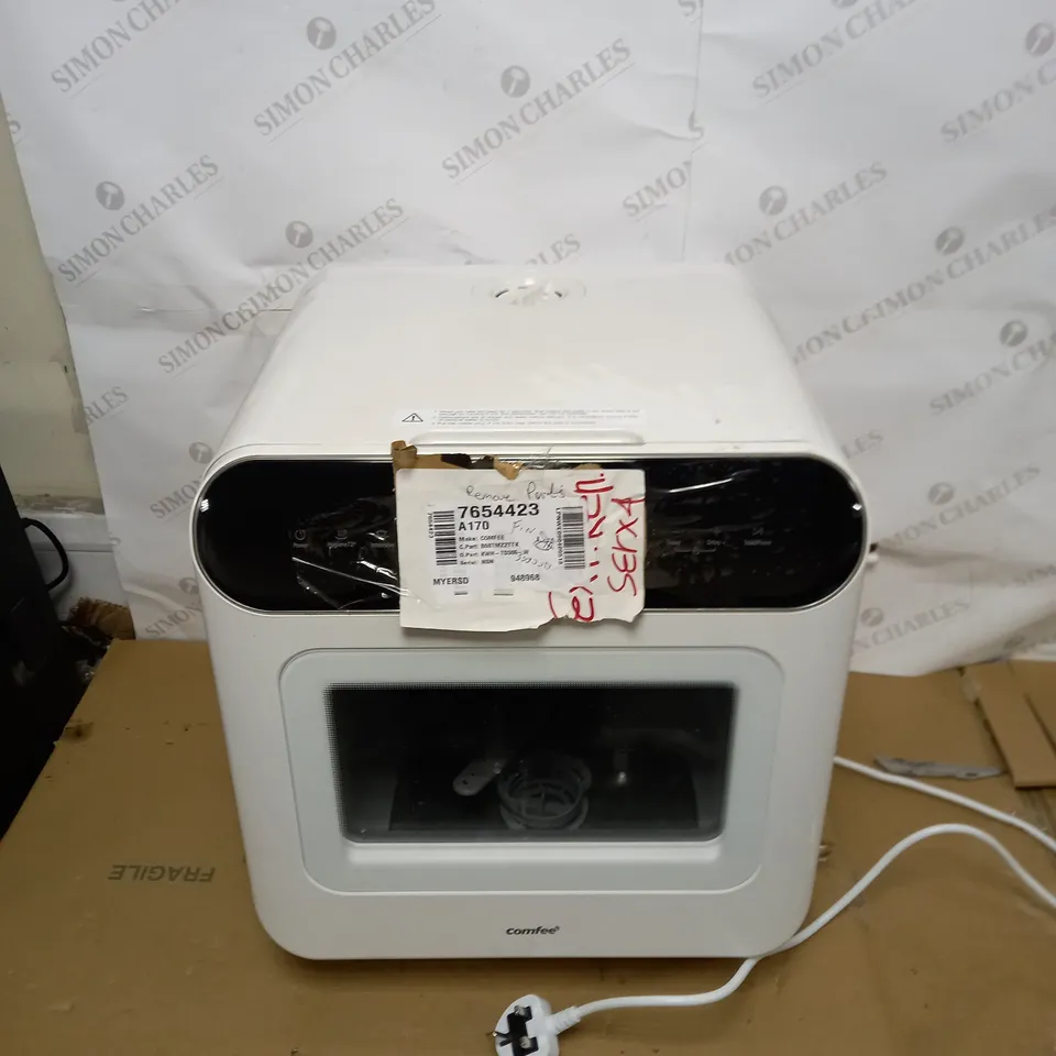 COMFEE MINI PLUS COMPACT TABLE TOP DISHWASHER (COLLECTION ONLY)