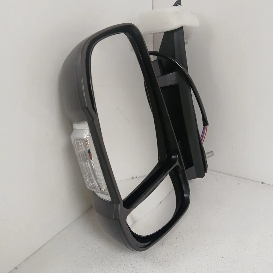 CAR WING MIRROR ASSEMBLY WITH INDICATOR – BLACK, ELECTRIC