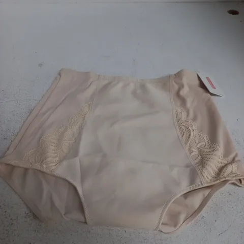 DAMART WOMEN’S HIGH-WAIST WHISPER BRIEFS – BEIGE, SIZE S