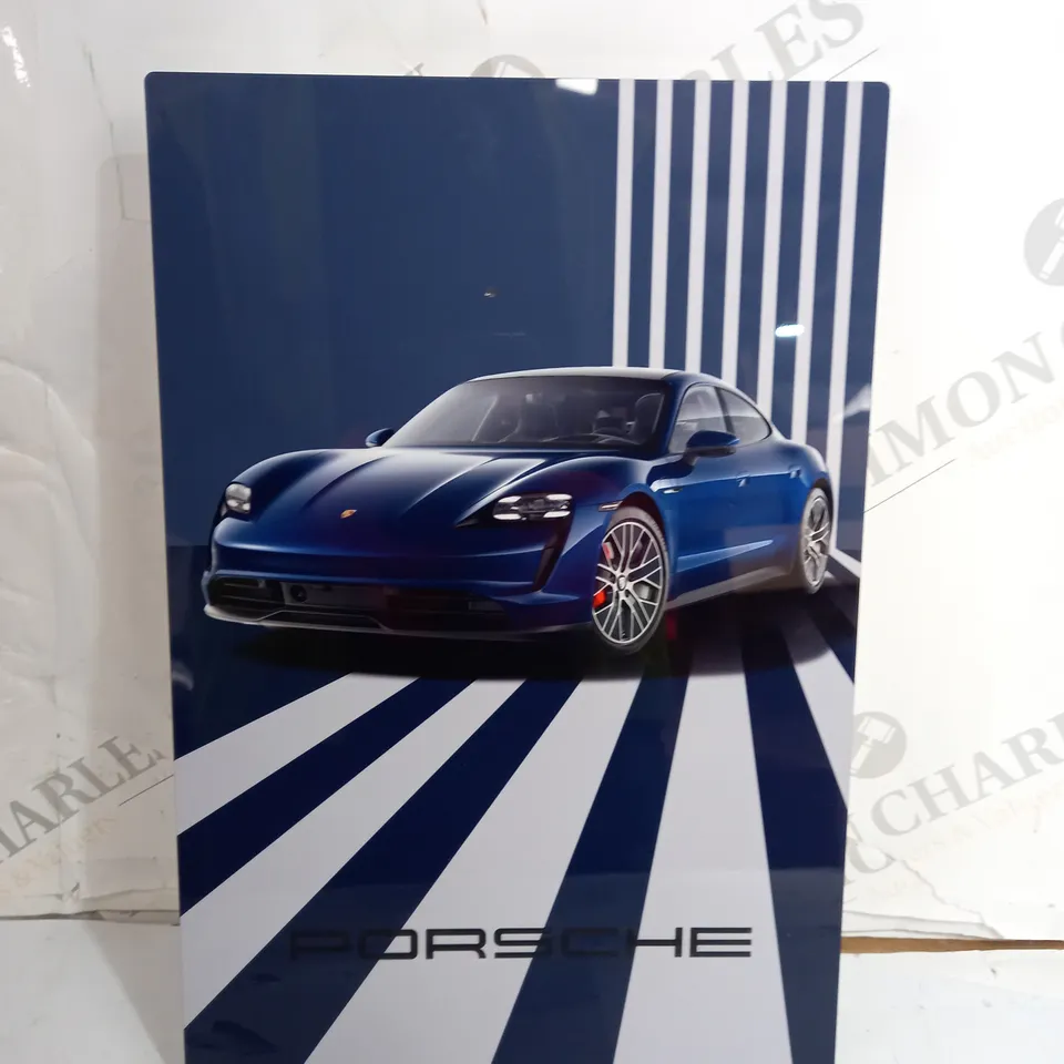 PORSCHE TAYCAN WALL ART