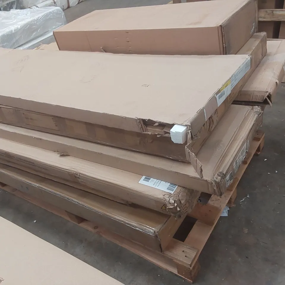 PALLET CONTAINING A LARGE QUANTITY OF ASSORTED FURNITURE PARTS 