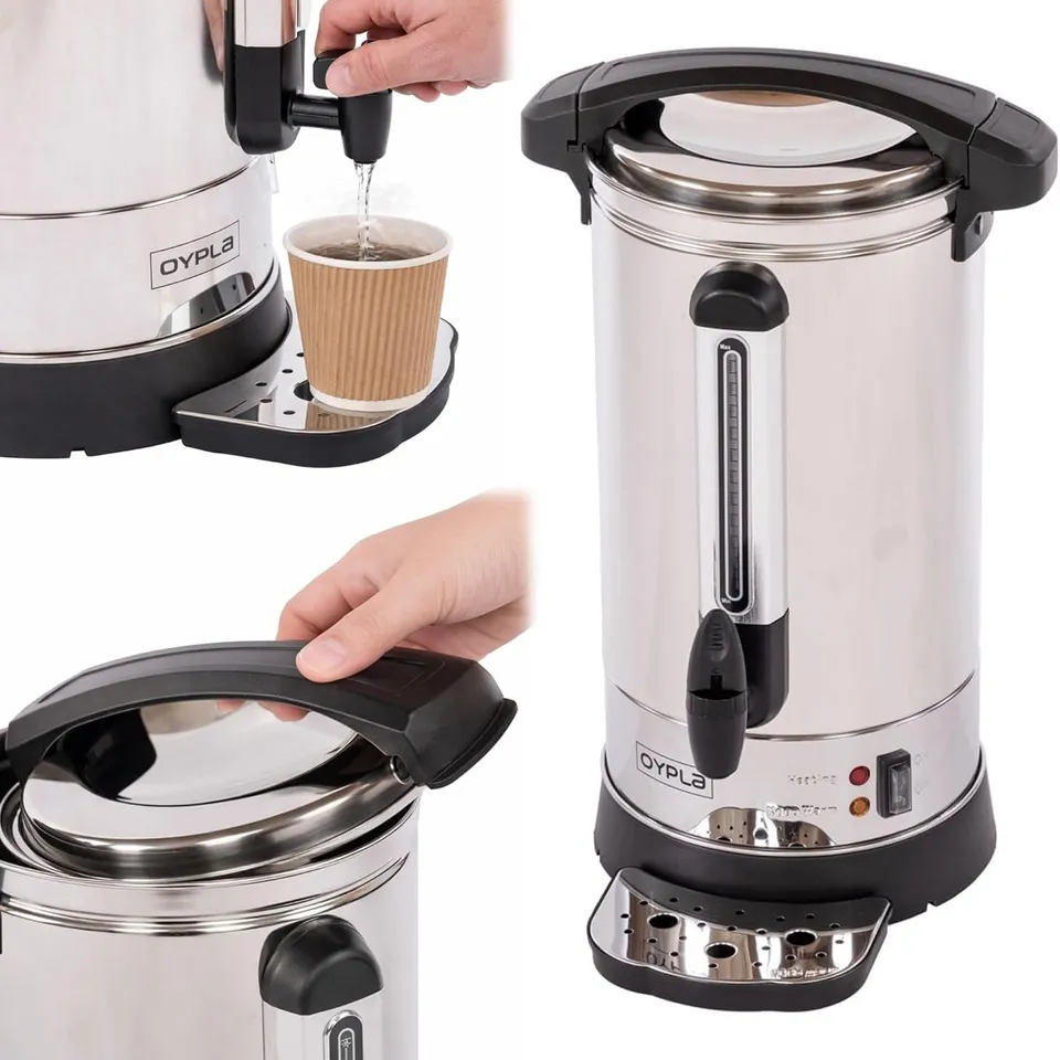 BOXED 10L CATERING HOT WATER BOILER TEA URN COFFEE