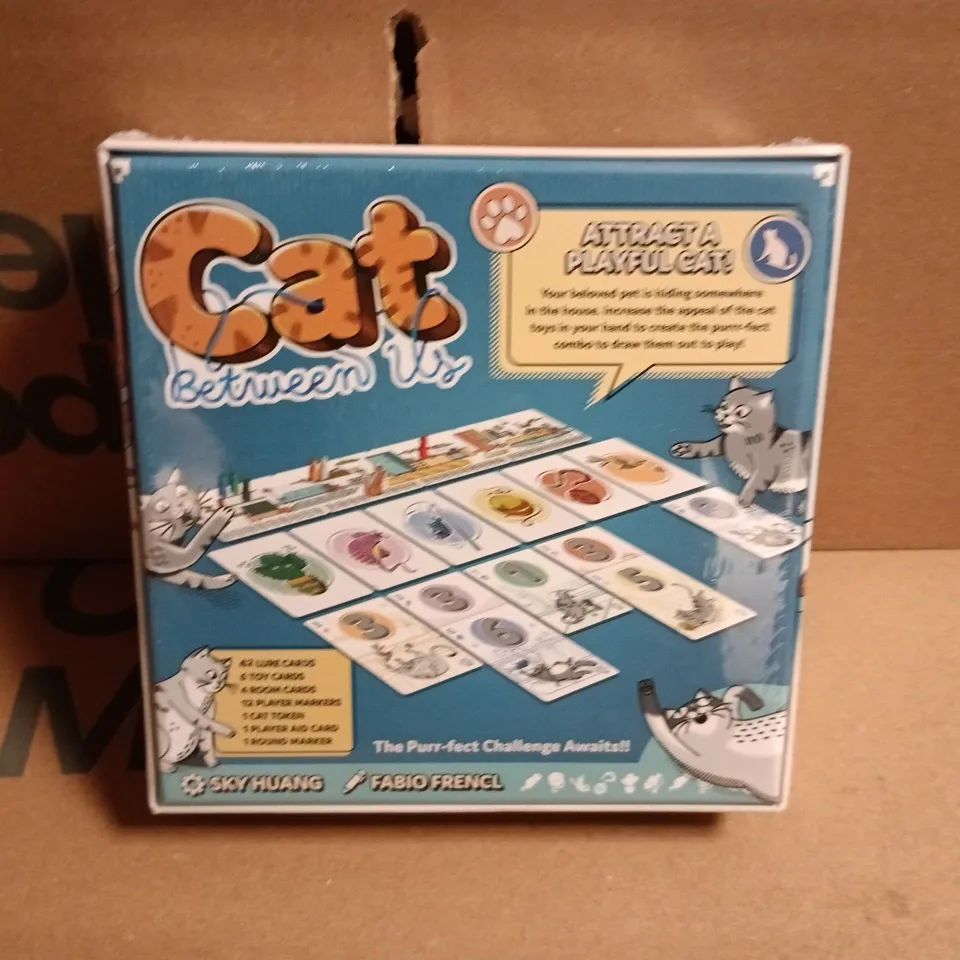 SEALED CAT BETWEEN US GAME