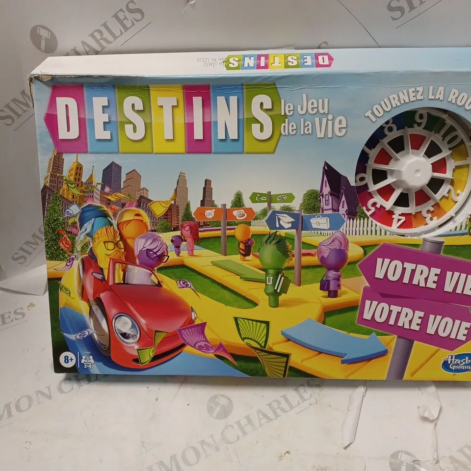 BOXED HASBRO DESTINS BOARDGAME