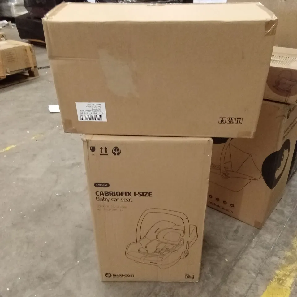 BOXED BOXED MYBABIIE CABRIOFIX I-SIZE BABY CAR SEAT WITH BASE (2 BOXES)
