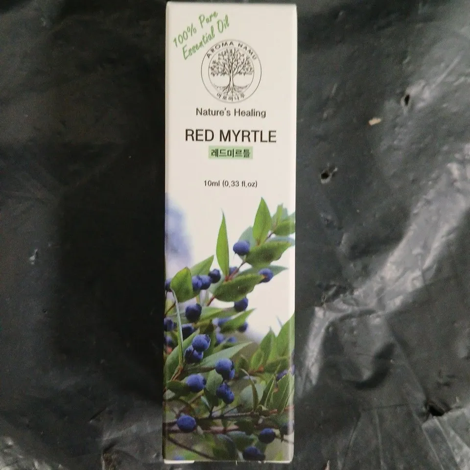 APPROXIMATELY 54 PCS AROMA NAMU RED MYRTLE ESSENTIAL OIL 10ML – 100% PURE