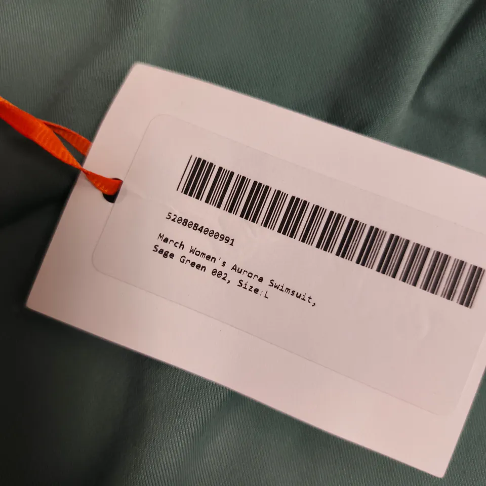 MARCH WOMEN'S AURORA SWIMSUIT – SAGE GREEN, SIZE L