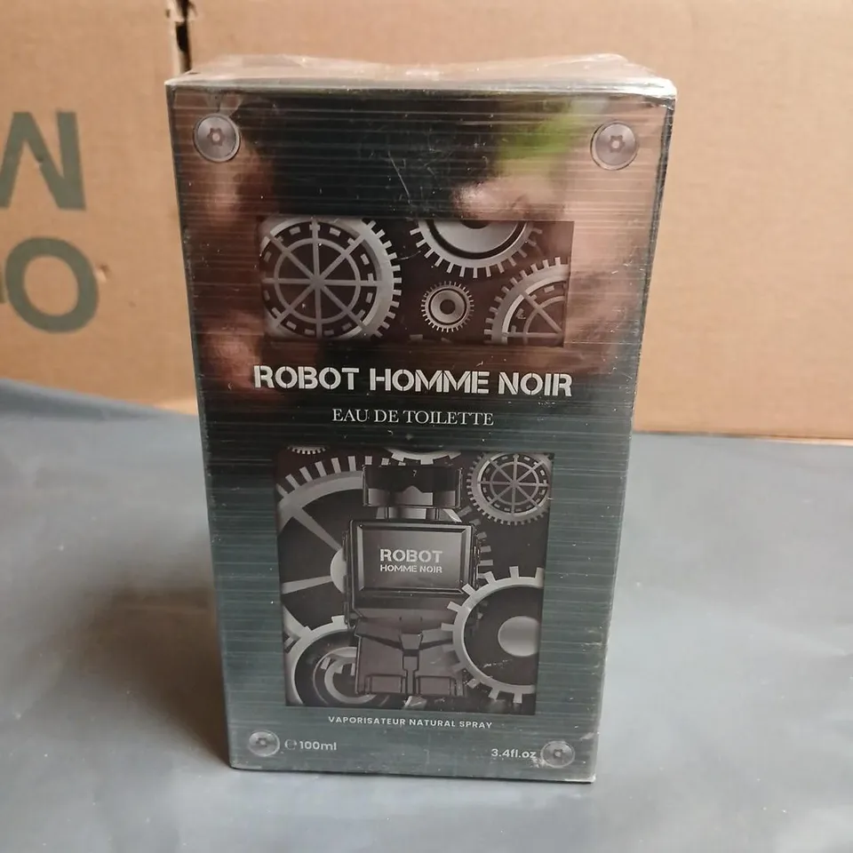 BOXED AND SEALED ROBOT HOMME NOIR EAU DE TOILETTE 100ML