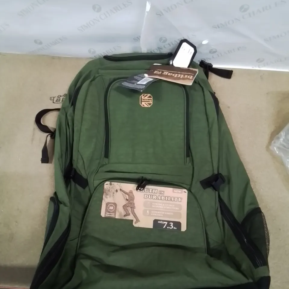 BRITBAG BRAND DURABLE LARGE STORAGE LIGHTWEIGHT SURVIVAL BAG WITH WHEELS