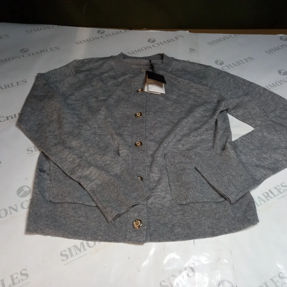 MASSIMO DUTTI KNITTED CARDIGAN SIZE 8