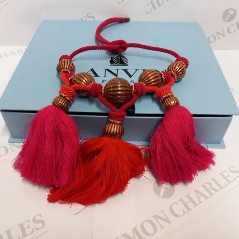BOXED LANVIN MULTI TASSELS NECKLACE