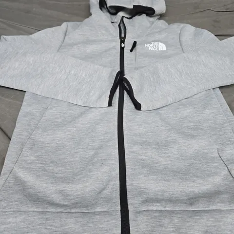 THE NORTH FACE LOGO HOODIE, GREY - UK SIZE XL