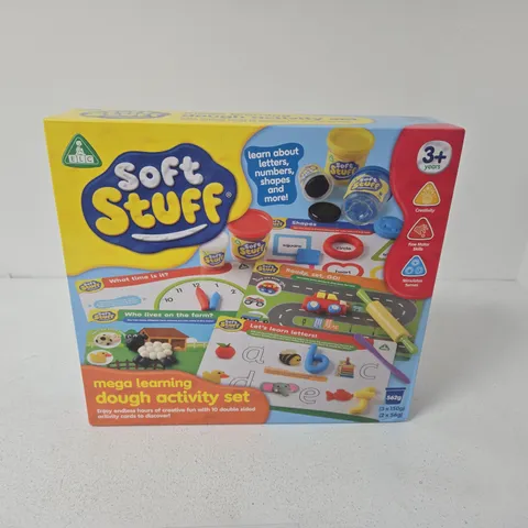 SOFT STUFF MEGA LEARNING DOUGH ACTIVITY SET – BOXED (AGES 3+)