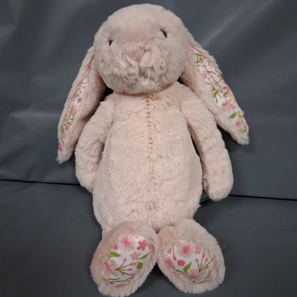 JELLYCAT LONDON MY NAME IS BLOSSOM BLUSH BUNNY 'CHERRY'