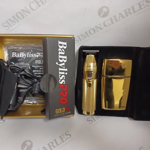 BOXED BABYLISS PRO GOLDFX COLLECTION