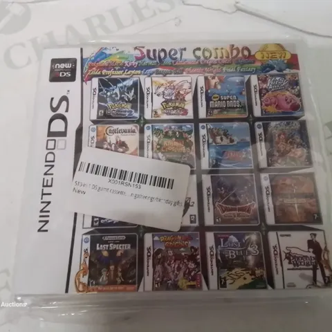 BOXED AND SEALED NINTENDO DS SUPER COMBO GAME