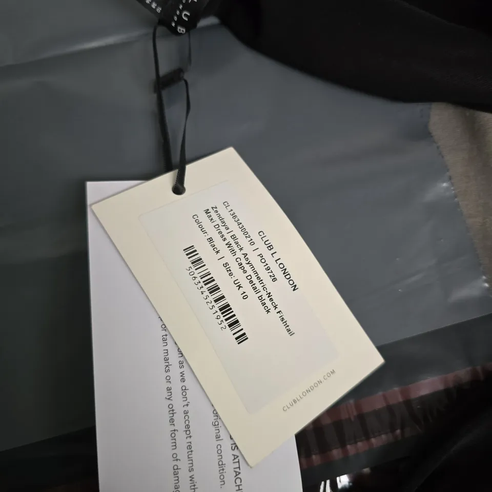 CLUB LONDON BLACK DRESS – WOMEN'S, UK 10